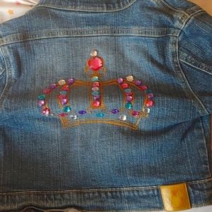 Girls Disney Princess Denim Jacket